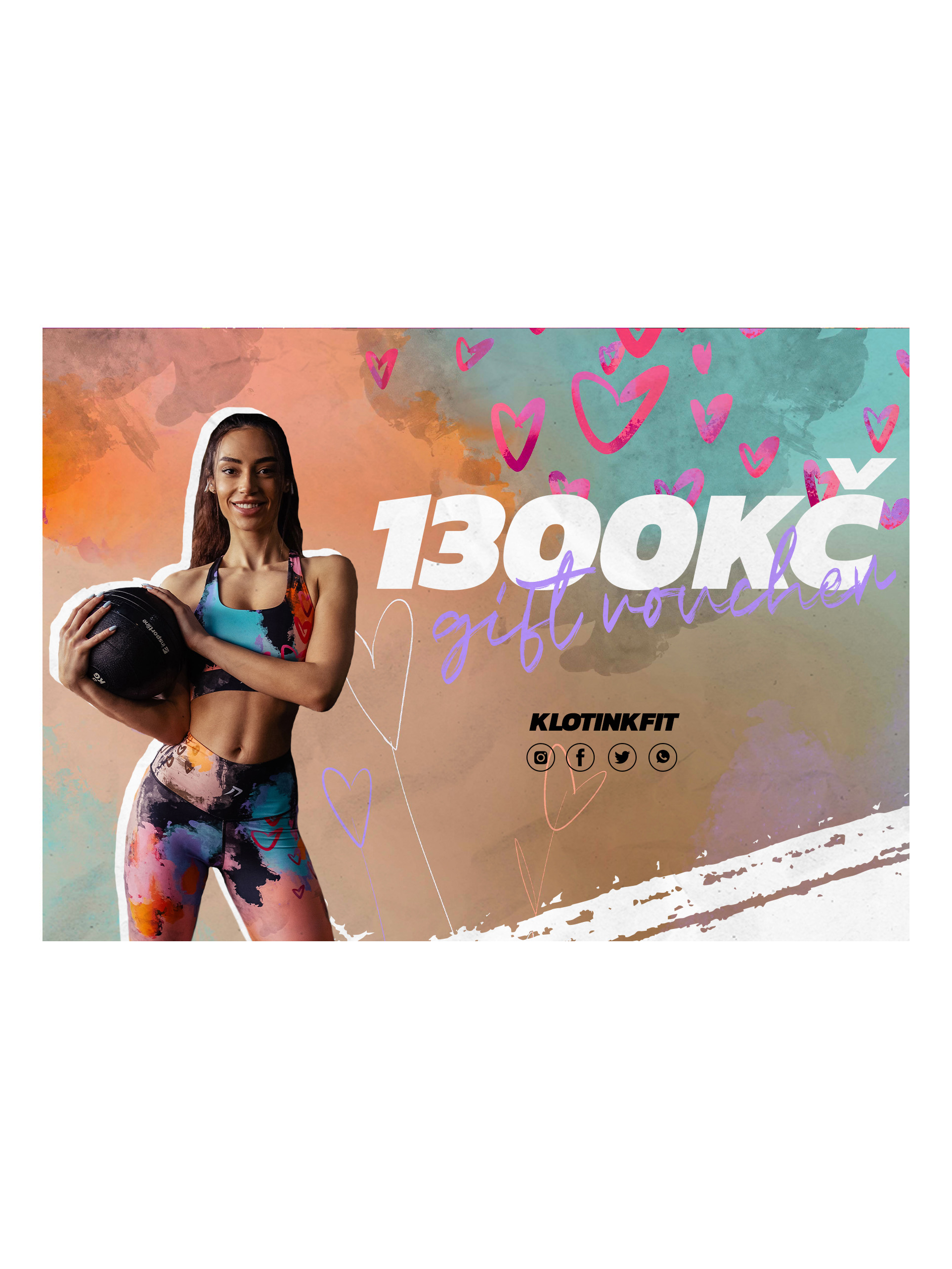 Dárkový poukaz v hodnotě 1300 KČ