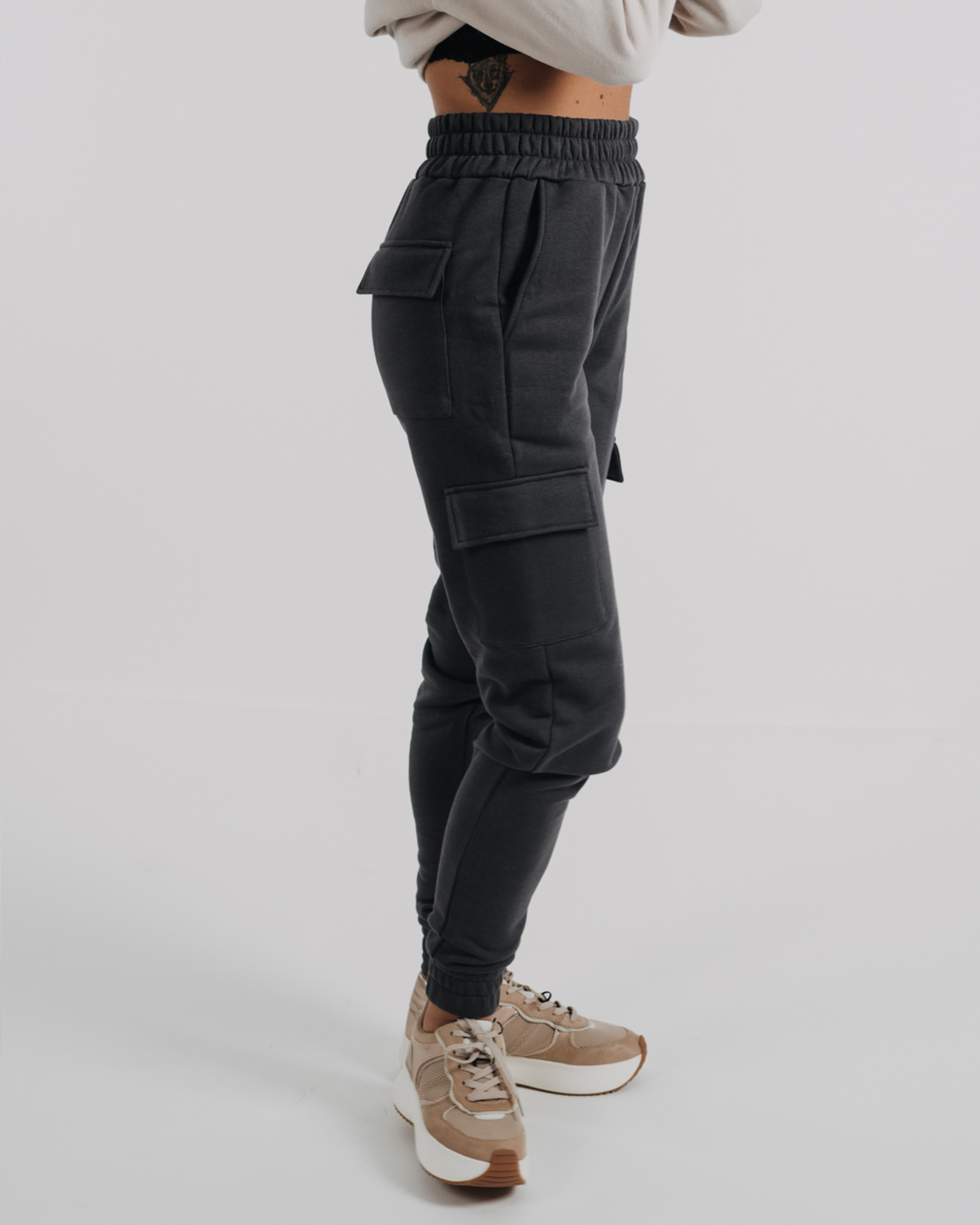 Tepláky SIGNATURE - Darkgrey