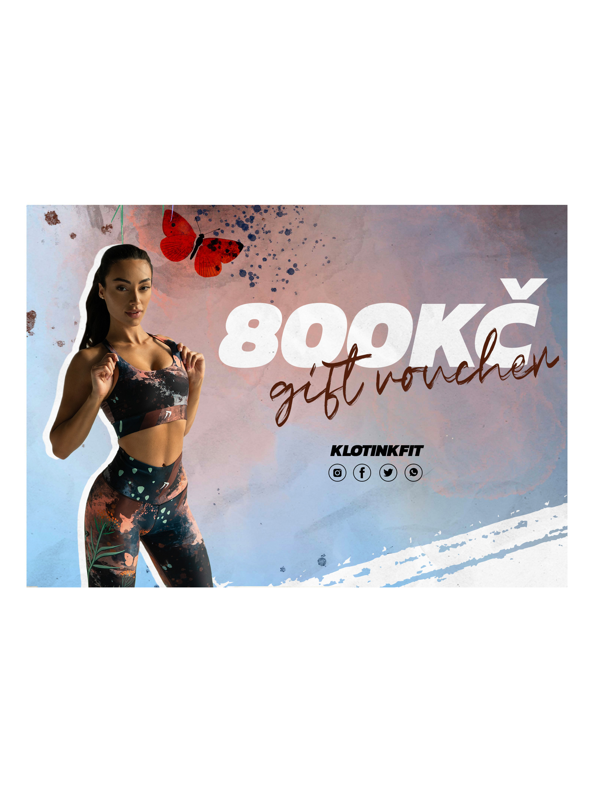 Dárkový poukaz v hodnotě 800 KČ